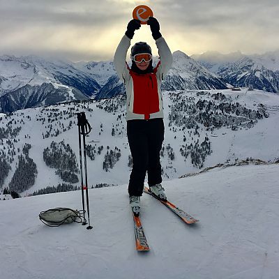 Januar 2017, Zillertal: "Powder Tage" im Zillertal. Unsere Katharina genießt Skisport vom Feinsten.