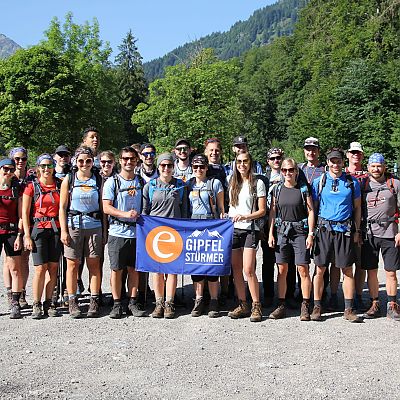 Juli 2018: 2. exitoAlpenCross Etappe. Start in Oberstdorf