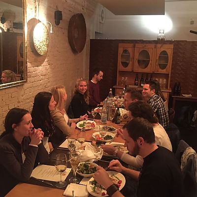 Mai 2016: Sardisches Abendessen zum 18. Geburtstag von exito bei Marco im Culina. Lecker! ;-)﻿