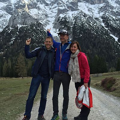 April 2016: Bei der Innsbruck Alpine Trailrun Challenge, dem Auftakt in die alpine Trail-Saison 2016.