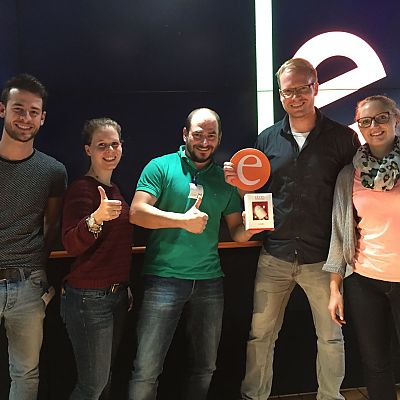 Oktober 2015: Google Digital Performance Challenge". Mit dabei waren Tanja, Julia, Christoph und Michael aus dem exito-Team. 