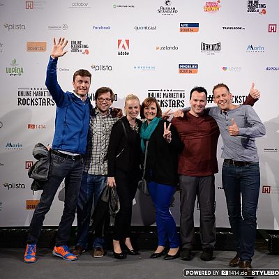 September 2015: Online Marketing Rockstars After Work Party im Bootshaus in Köln.