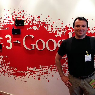 Mai 2014: Unser Thomas auf Techie-Mission beim Google AdWords API Workshop in Hamburg. 