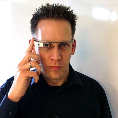Februar 2014: "Ok glass, take a picture!" - Google Glass Session für  Kerstin, Stefan und Jochen bei Google in Dublin.﻿