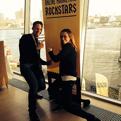 Februar 2014: Online Marketing Rockstars 2014 Konferenz in Hamburg. Einfach grandios – überragendes Speaker Lineup, TOP Location, tolle Organisation und klasse Musik.