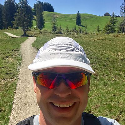Mai 2017: Team-Doc Thomas während seines ZUT Trainingswochenendes in den Allgäuer Alpen.