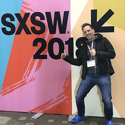 März 2018: Austin grüßt Nürnberg! Unser Stefan ist nach seiner Ankunft in Texas bereit für DIE Digitalkonferenz #SXSW2018.